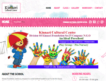 Tablet Screenshot of kinnaricentre.com